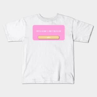 drink water&don't be racist Kids T-Shirt